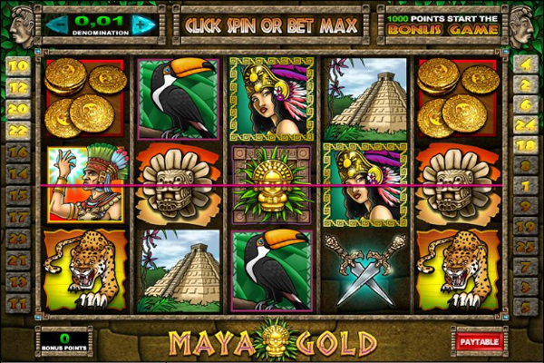 игровой автомат пирамида и золото майа