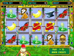 игровой автомат обезьянки crazy monkey