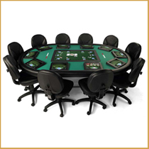 Покерный стол на 10 персон