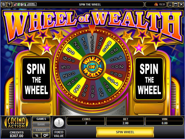 Игровой автомат и слот Wheel of Wealth 